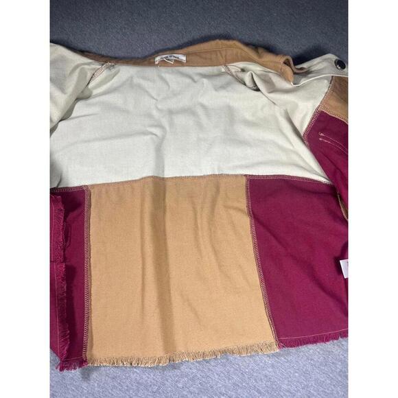 Fashion On Earth Color Block Woman’s Small styling jacket Fashion On Earth Coat - Picture 7 of 8